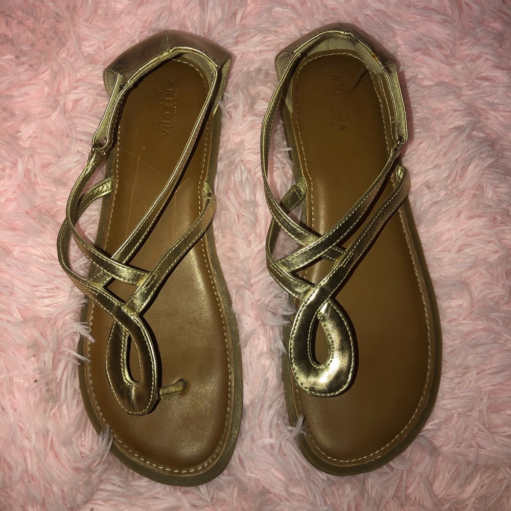 Gold Sandals